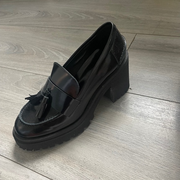 Black Michele Lopriore platform clogs size 36 - Picture 3 of 7